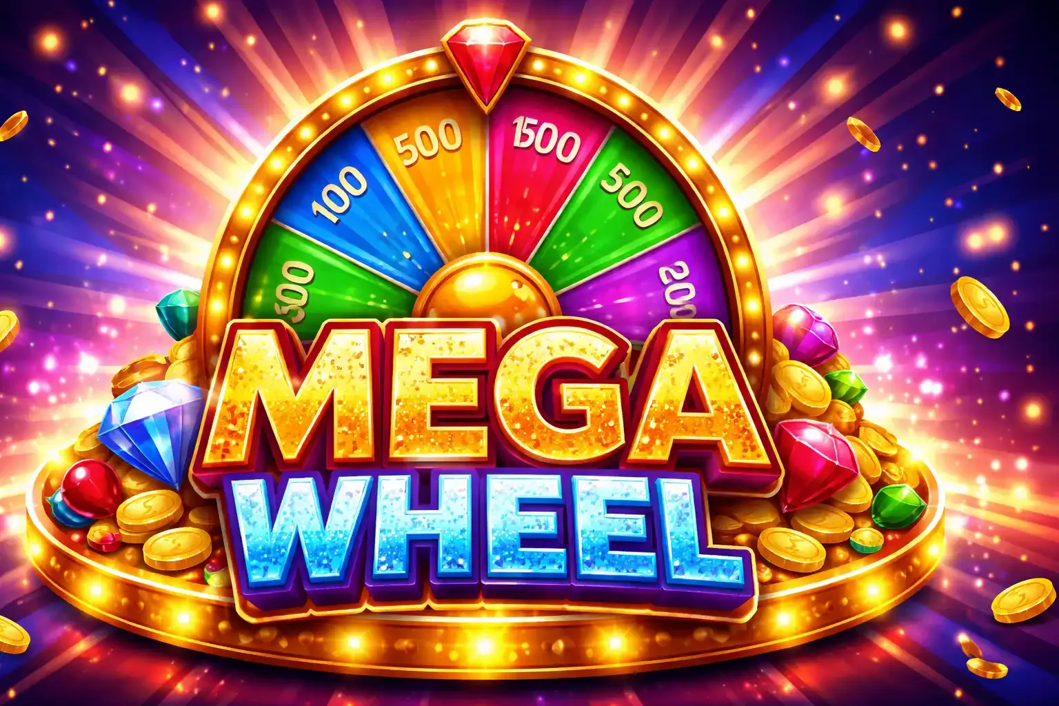 Live wheel game with bonus numbers