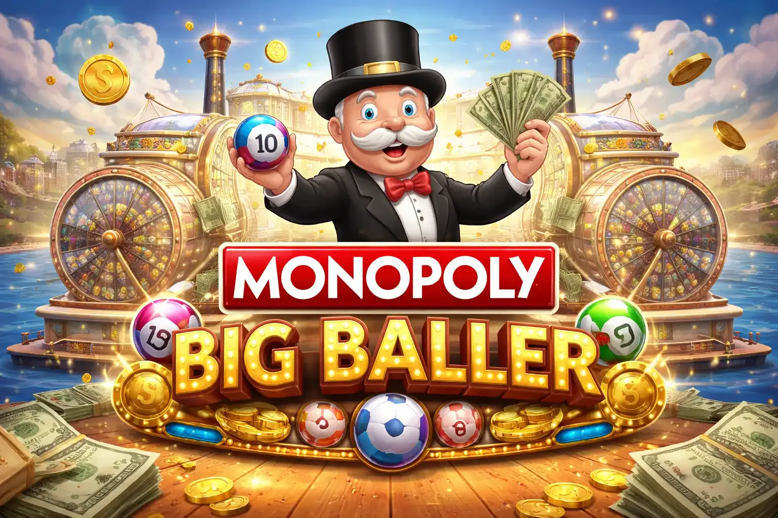 Live Monopoly bonus round access